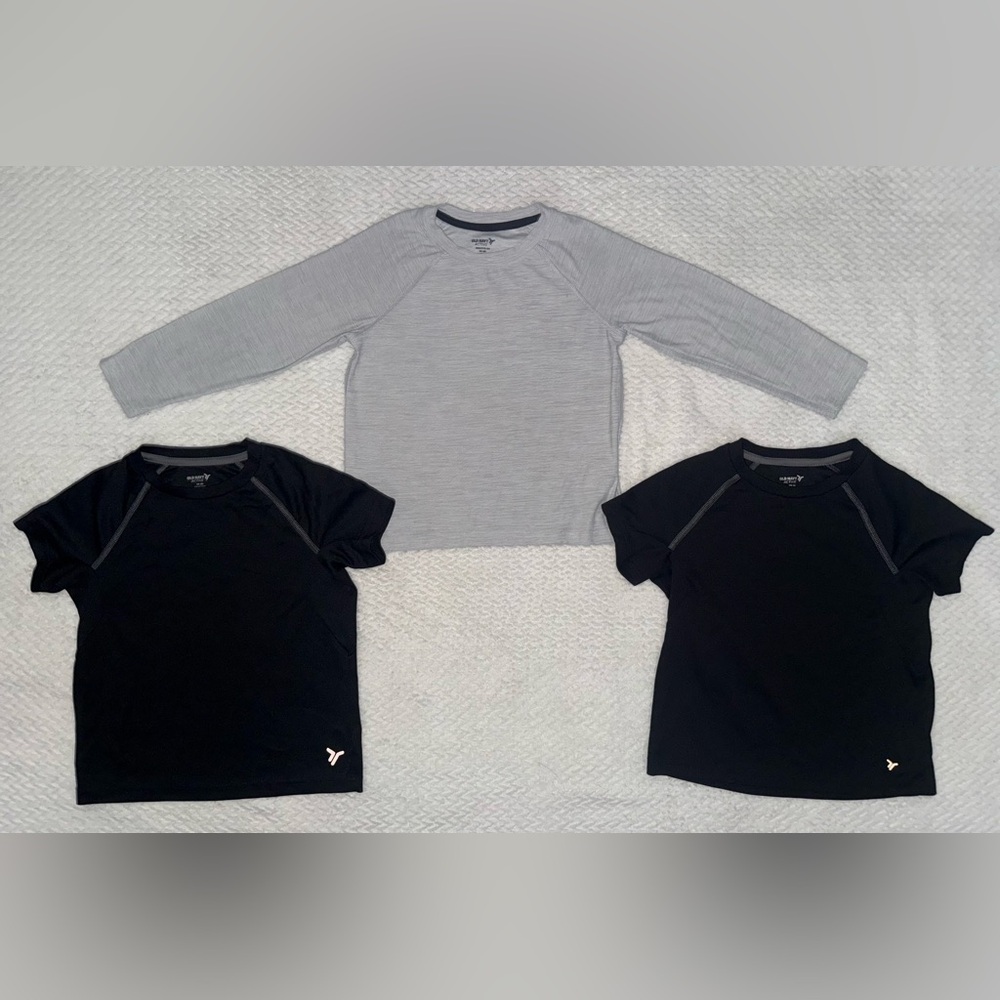 Old Navy Active Boys Breathe On Shirt Bundle